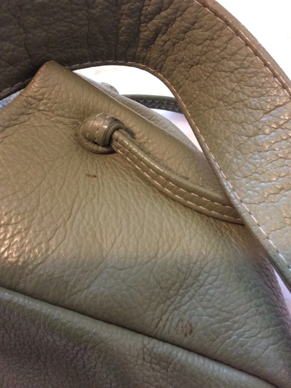 JP Ourse Open Trails Petite leather purse - Kiwi green - Picture 9 of 10